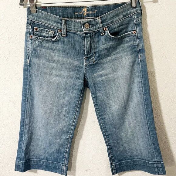 7 For All Mankind Dojo Capris‎ - Picture 1 of 9
